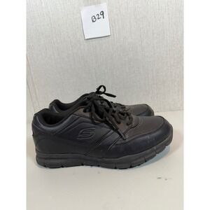 Skechers Women's Nampa Wyola Slip-Resistant Work Shoe 77235 Black Size 8
